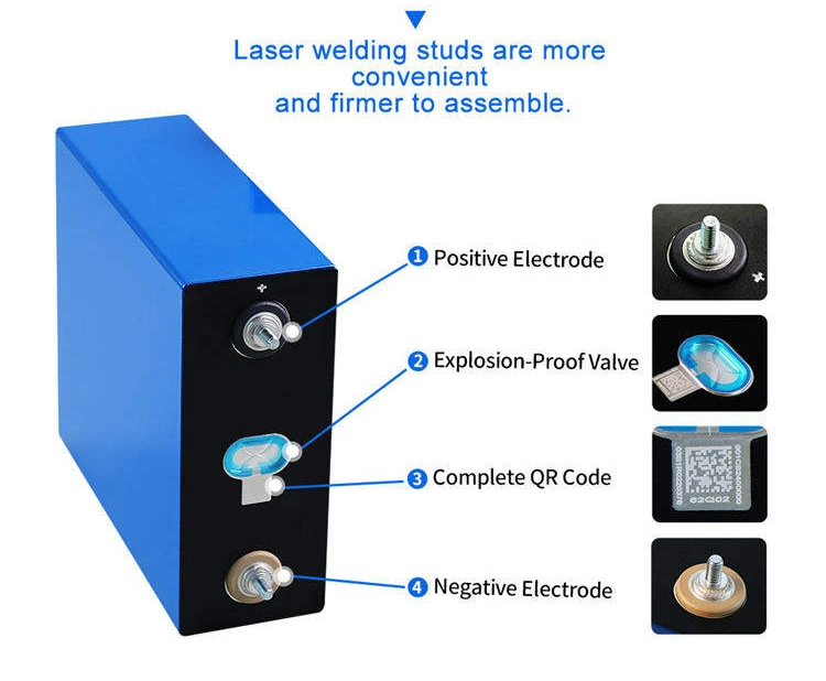 Gotion 3.2V 52ah Cycle Charge EV High Discharge Rate Prismatic LiFePO4 Battery