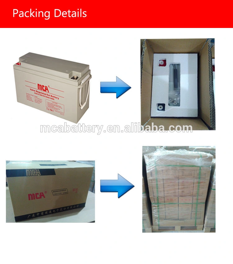 12V 100ah VRLA Deep Cycle Storage Solar Battery