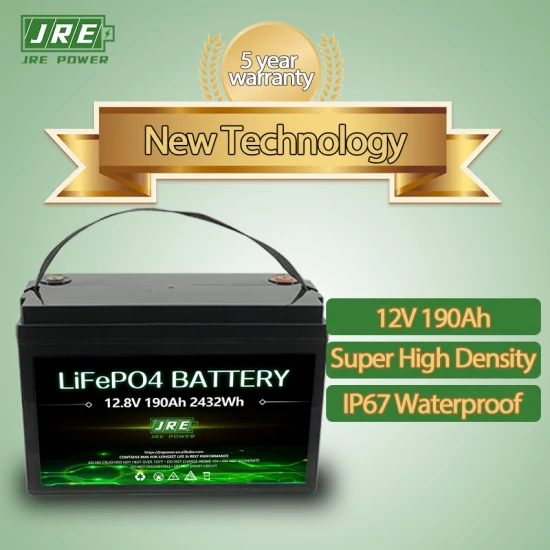 12V 190ah LiFePO4 Battery/Easily Replaceable Lithium Battery